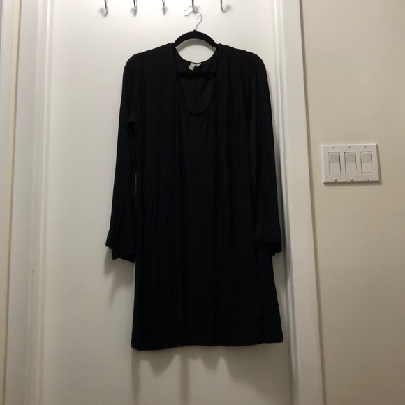 ASOS LBD Tunic U Neck w/ Split Sleeves - Picture 1 of 11